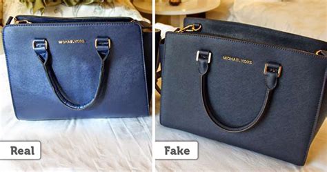 authentic mk bags vs fake|mk bags original.